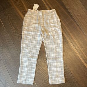 Something Navy Barbie tweed trousers